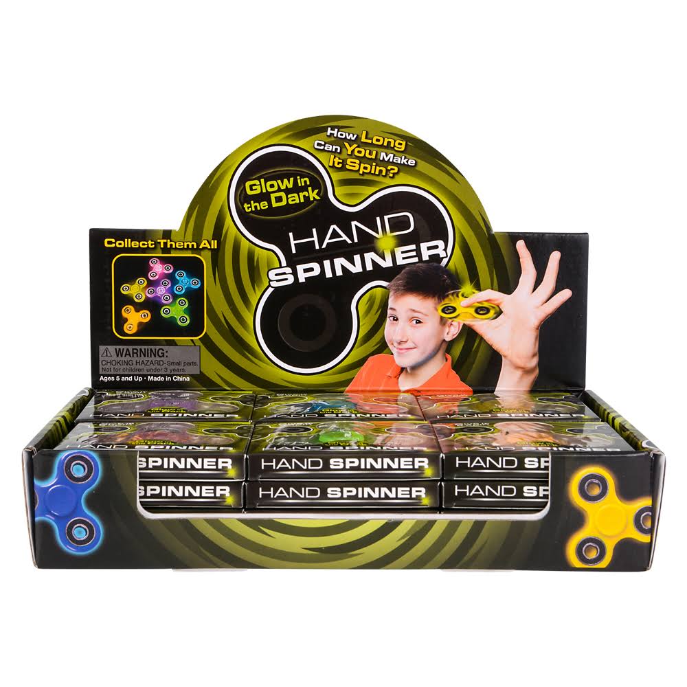 Glow in the Dark Hand Spinners